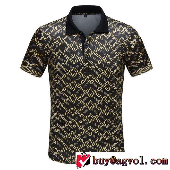 大胆にデザインオシャレ新品 2色可選 Tシャツ/半袖 ヴェルサー2019春夏トレンドアイテム チVERSACE