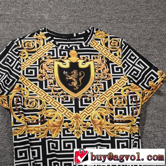 岩ちゃん愛用 ヴェルサーチ VERSACE 2019年最新ファッション Tシャツ/半袖 人気上昇中