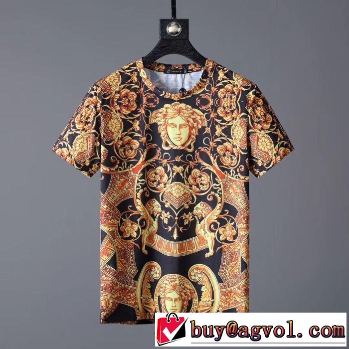 大人っぽく着こなし ヴェルサーチ 2019春夏のトレンド新商品 VERSACE  Tシャツ/半袖