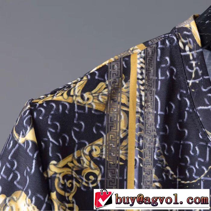 春夏の流行り2019新品 ヴェルサーチ VERSACE 在庫手元にあり即発セール必需品Tシャツ/半袖