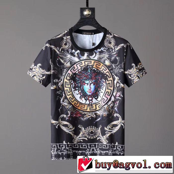 2019春夏も引き続き人気セール Tシャツ/半袖 ヴェルサーチ春夏のトレンドアイテム VERSACE