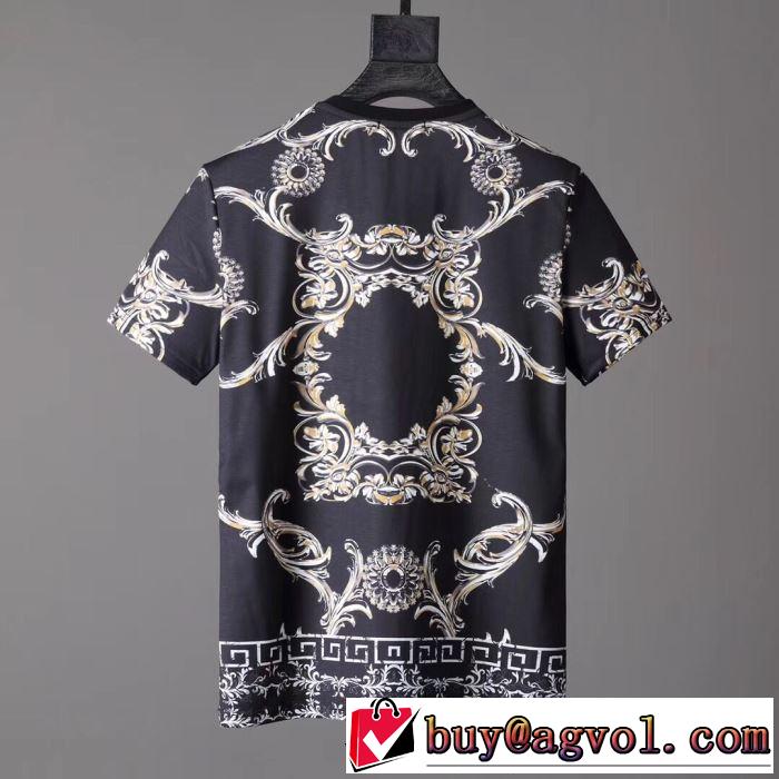 2019春夏も引き続き人気セール Tシャツ/半袖 ヴェルサーチ春夏のトレンドアイテム VERSACE