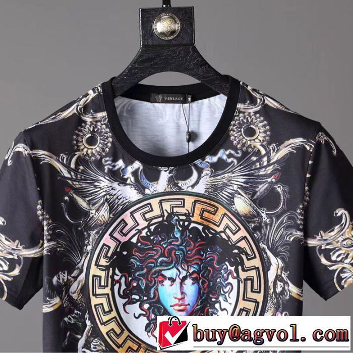 2019春夏も引き続き人気セール Tシャツ/半袖 ヴェルサーチ春夏のトレンドアイテム VERSACE