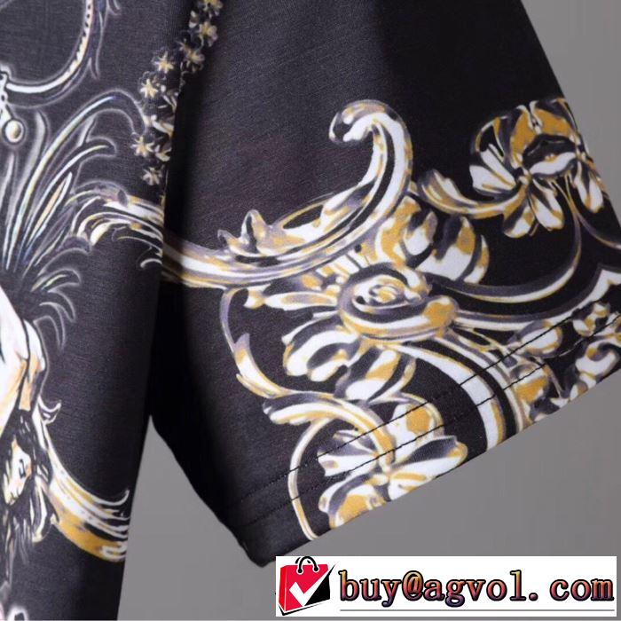 2019春夏も引き続き人気セール Tシャツ/半袖 ヴェルサーチ春夏のトレンドアイテム VERSACE