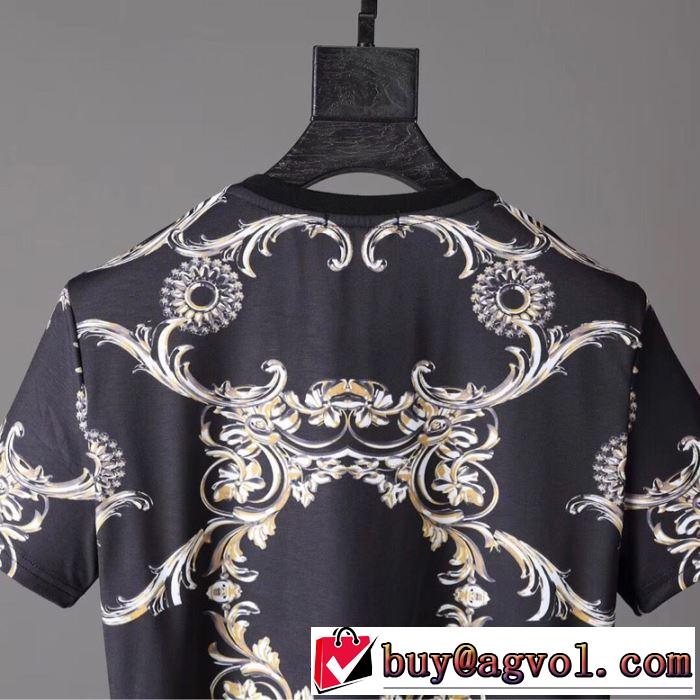 2019春夏も引き続き人気セール Tシャツ/半袖 ヴェルサーチ春夏のトレンドアイテム VERSACE