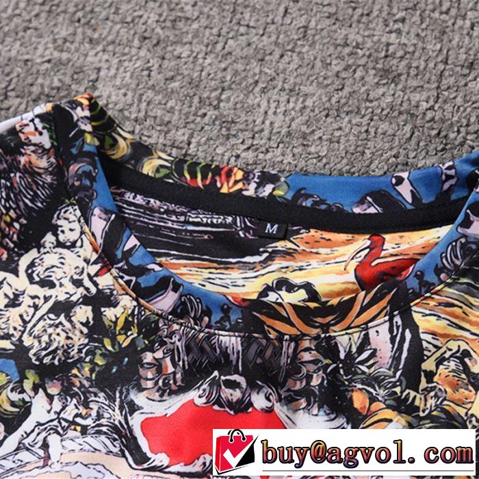 素敵カジュアル春夏新品 ヴェルサーチ2019年春夏シーズンの人気 VERSACE Tシャツ/半袖