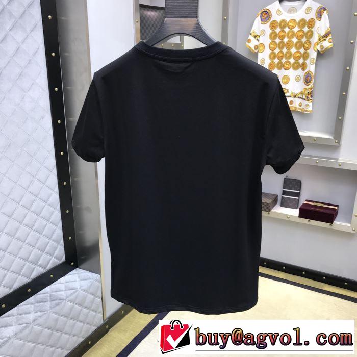 毎年トレンドアイテムが出る  Tシャツ/半袖  2019SS  ヴェルサーチこの夏絶対欲しい  VERSACE