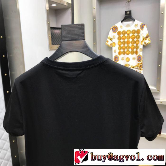 毎年トレンドアイテムが出る  Tシャツ/半袖  2019SS  ヴェルサーチこの夏絶対欲しい  VERSACE