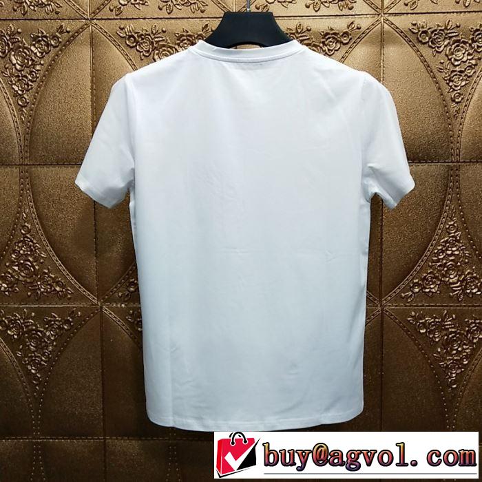 最新のトレンドブランド人気的 Tシャツ/半袖 2色可選 ヴェルサーチ 2019春夏の大注目トレンド VERSACE