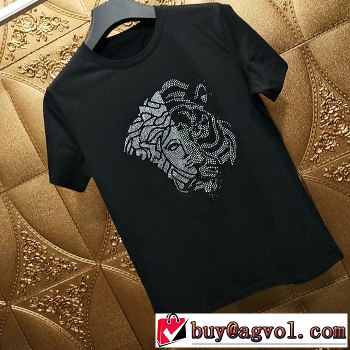 安心と信頼のお取引 ヴェルサーチ2019春夏の大注目トレンド  VERSACE Tシャツ/半袖