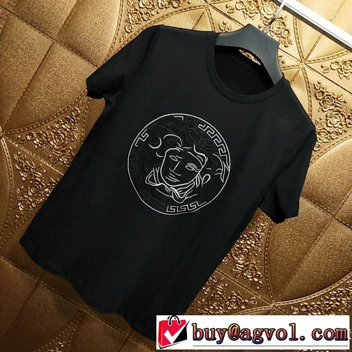 安心と信頼のお取引 ヴェルサーチ2019春夏の大注目トレンド  VERSACE Tシャツ/半袖