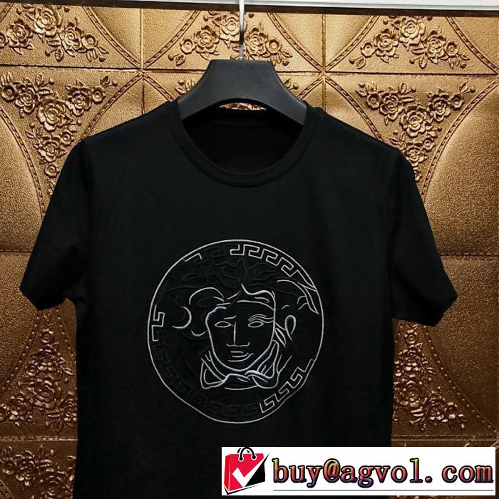 安心と信頼のお取引 ヴェルサーチ2019春夏の大注目トレンド  VERSACE Tシャツ/半袖