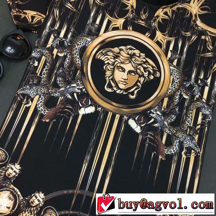 注目度が高まり最新コレクション ヴェルサーチ  VERSACE Tシャツ/半袖 2019夏ファション新品