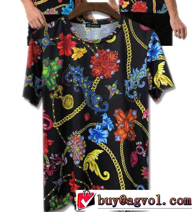 個性派さん ヴェルサーチ VERSACE 大注目日本未入荷 Tシャツ/半袖 2019年夏の一押しファッションアイテム
