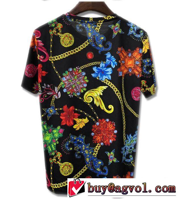 個性派さん ヴェルサーチ VERSACE 大注目日本未入荷 Tシャツ/半袖 2019年夏の一押しファッションアイテム