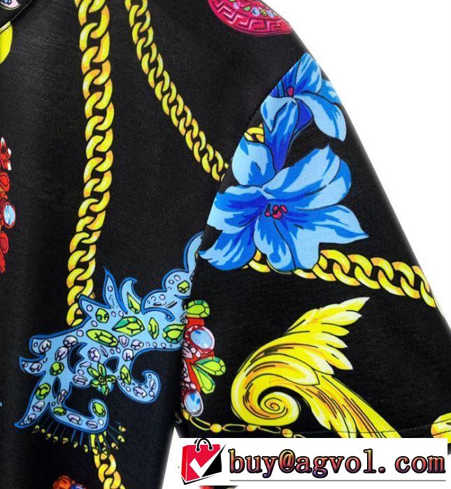 個性派さん ヴェルサーチ VERSACE 大注目日本未入荷 Tシャツ/半袖 2019年夏の一押しファッションアイテム