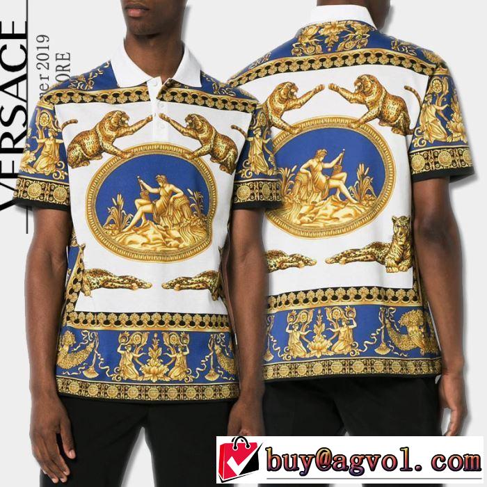 2019年春夏シーズンの人気 ヴェルサーチ 今流行りの最新コレクション VERSACE Tシャツ/半袖