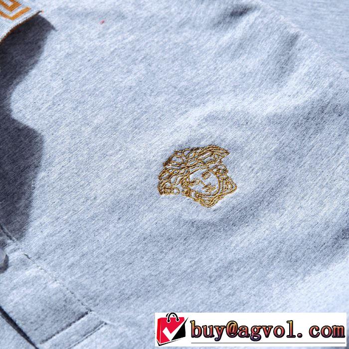 ヴェルサーチVERSACE  毎年トレンドアイテムが出る 4色可選  Tシャツ/半袖  2019春夏人気トレンドアイテム