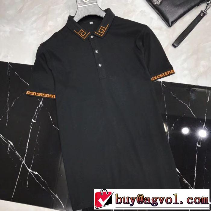 ぜひ今年のトレンドをチェック Tシャツ/半袖   3色可選  ヴェルサーチ2019春夏人気トレンドアイテム VERSACE