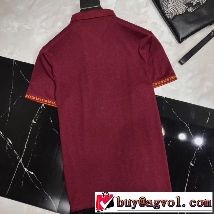 ぜひ今年のトレンドをチェック Tシャツ/半袖   3色可選  ヴェルサーチ2019春夏人気トレンドアイテム VERSACE