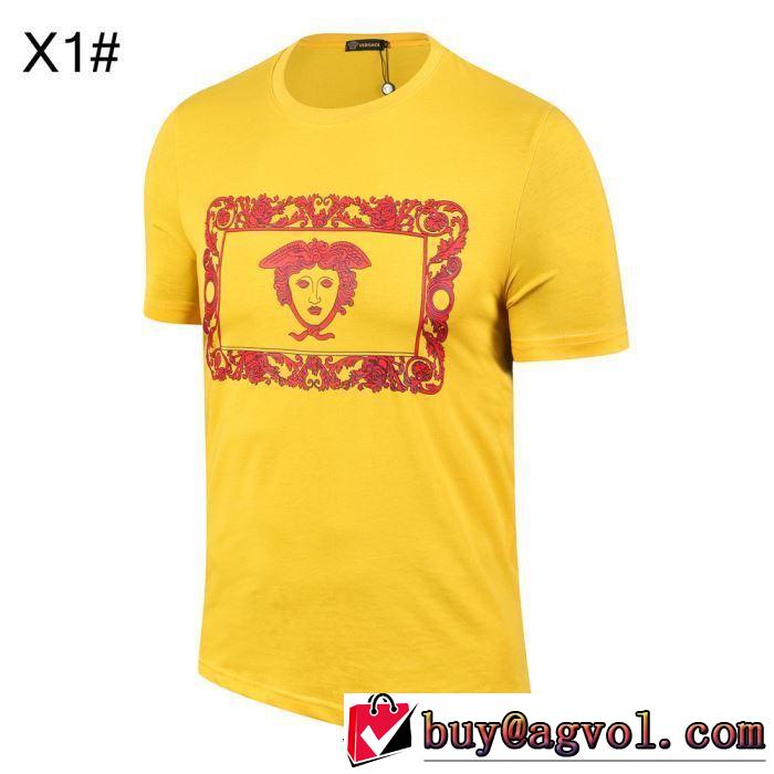 ヴェルサーチ  今季は特に注目ファションVERSACE  Tシャツ/半袖   3色可選  2019春夏は人気定番