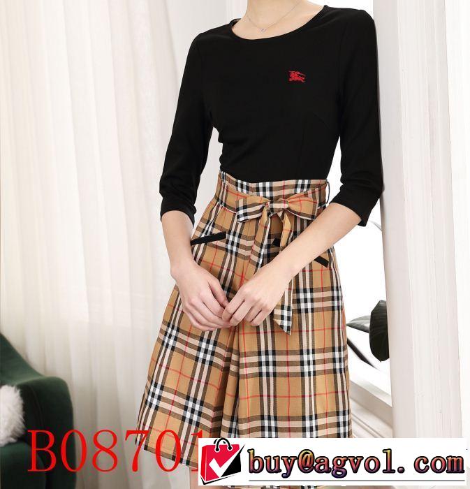 2019年春夏のトレンドアイテム ぐっと鮮度がアップ サラサラの着心地 バーバリー BURBERRY ワンピース