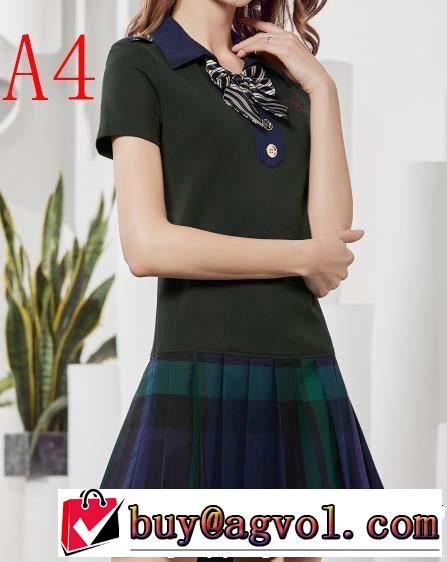多色可選 2019春夏は人気定番 ブラッシュアップして華やかに バーバリー BURBERRY ワンピース