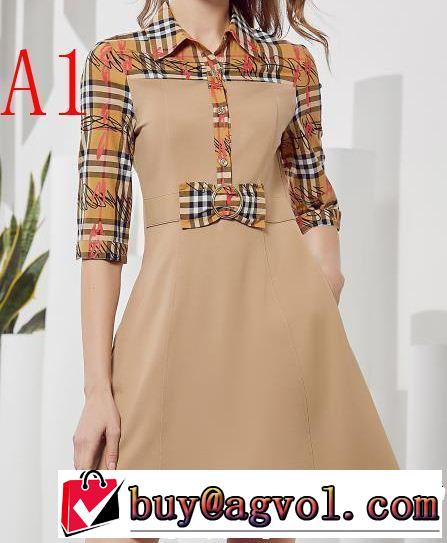 ワンピース 3色可選 2019年の夏のマスト リラックス感のあるゆったり バーバリー BURBERRY