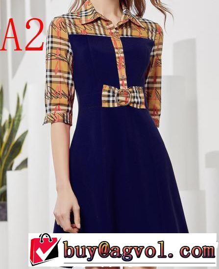 ワンピース 3色可選 2019年の夏のマスト リラックス感のあるゆったり バーバリー BURBERRY