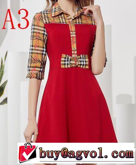 ワンピース 3色可選 2019年の夏のマスト リラックス感のあるゆったり バーバリー BURBERRY
