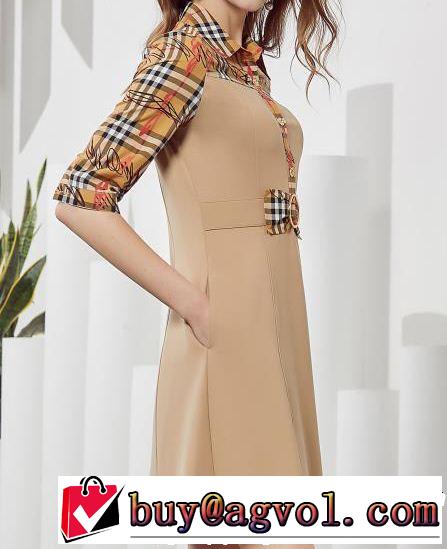 ワンピース 3色可選 2019年の夏のマスト リラックス感のあるゆったり バーバリー BURBERRY