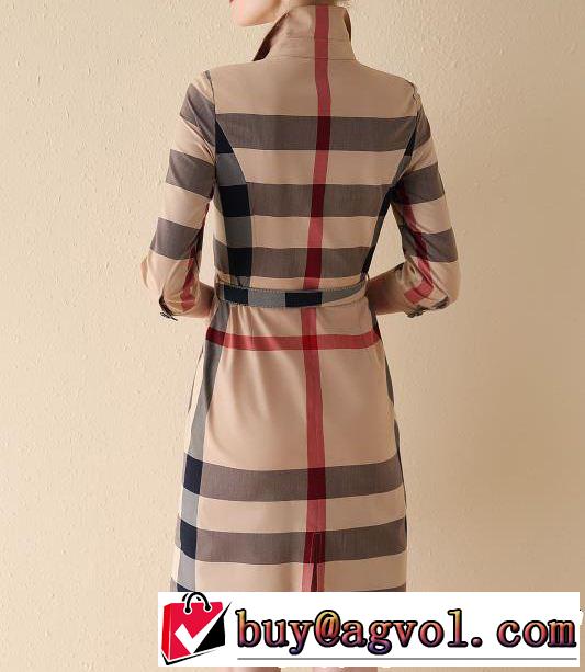 抜け感のあるキレイめ バーバリー BURBERRY ワンピース 4色可選 2019年春夏流行ファッション