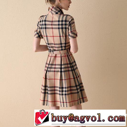 ワンピース 3色可選 2019夏ファション新品 春色の最旬の人気アイテム バーバリー BURBERRY