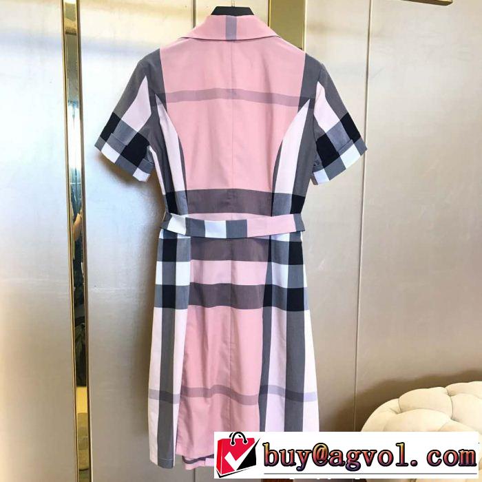 2019春夏も引き続きトレンド 大人のこなれた着こなし バーバリー BURBERRY ワンピース 多色可選