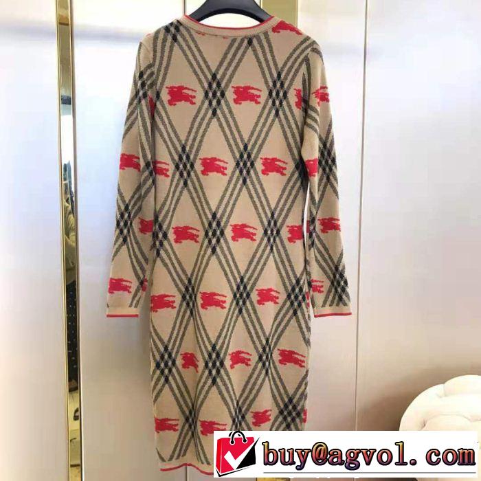 BURBERRY ワンピース 3色可選 2019春夏も引き続き人気セール 大人可愛いスタイル バーバリー
