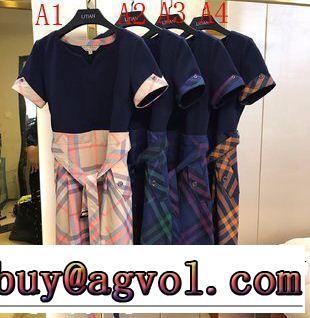 ワンピース 4色可選 2019春夏人気トレンドアイテム 定番のスタイル春夏限定 バーバリー BURBERRY