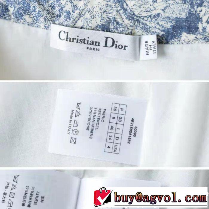 今流行りの最新コレクション 快適な着心地 ディオール DIOR ワンピース 2019春夏も引き続きトレンド