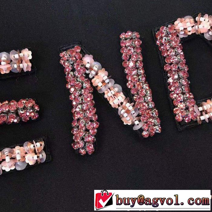 2色可選 2019年の夏のマスト 今年の正解大人気新作 フェンディ FENDI ワンピース
