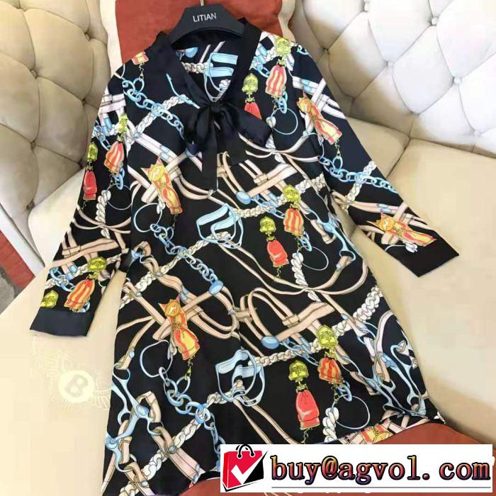 2019年春夏流行ファッション 今期のトレンド定番アイテム エルメス HERMES ワンピース 2色可選