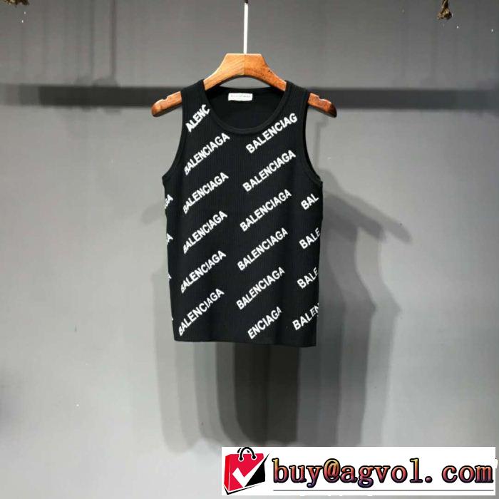 2019年春夏流行ファッション 今季のトレンド人気新作 BALENCIAGA バレンシアガ 半袖Tシャツ 3色可選