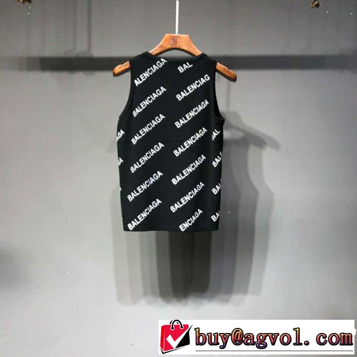 2019年春夏流行ファッション 今季のトレンド人気新作 BALENCIAGA バレンシアガ 半袖Tシャツ 3色可選