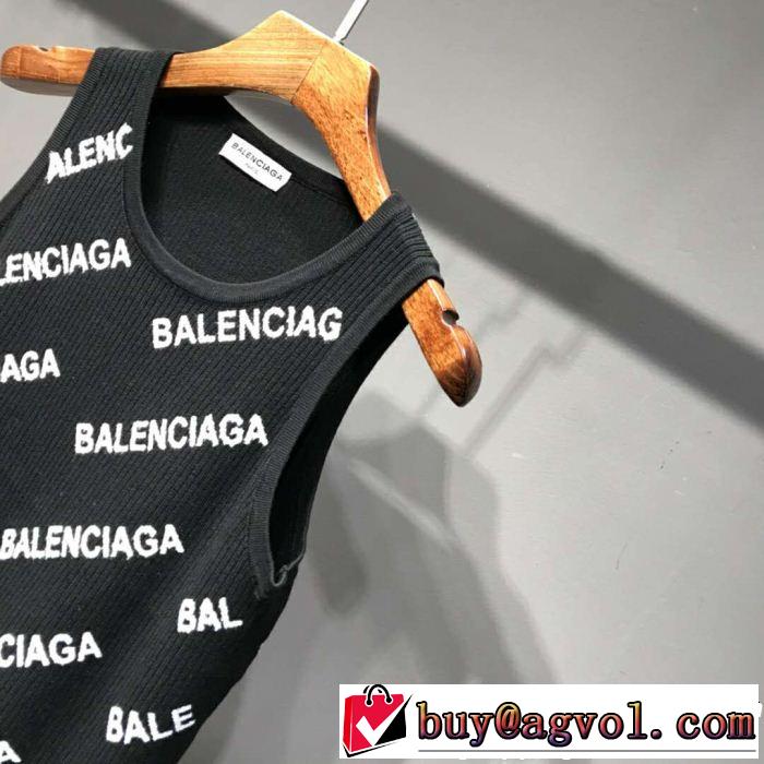 2019年春夏流行ファッション 今季のトレンド人気新作 BALENCIAGA バレンシアガ 半袖Tシャツ 3色可選