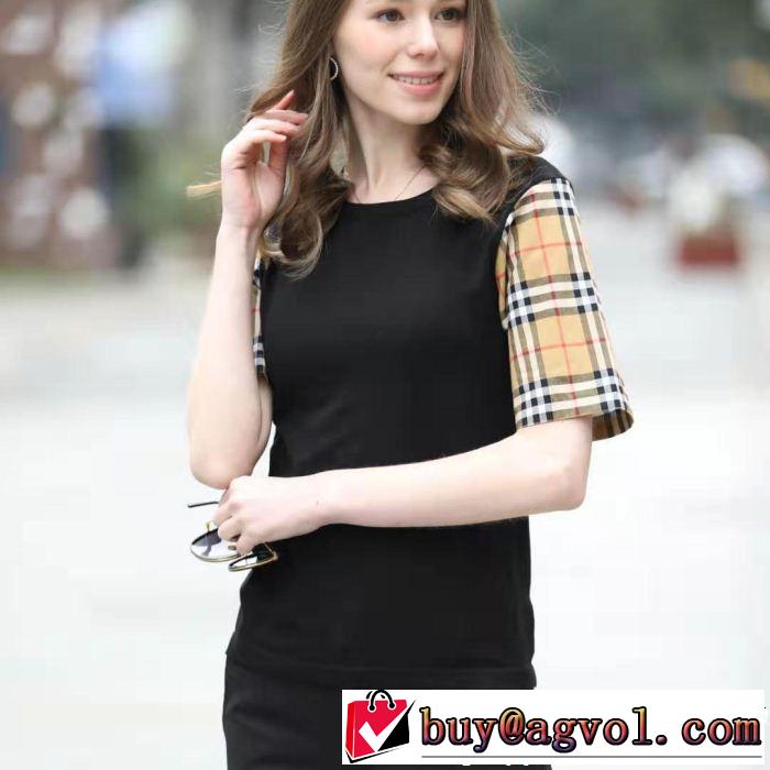 半袖Tシャツ 3色可選 定番のスタイル春夏限定 大人カジュアル夏ファッション2019 BURBERRY バーバリー