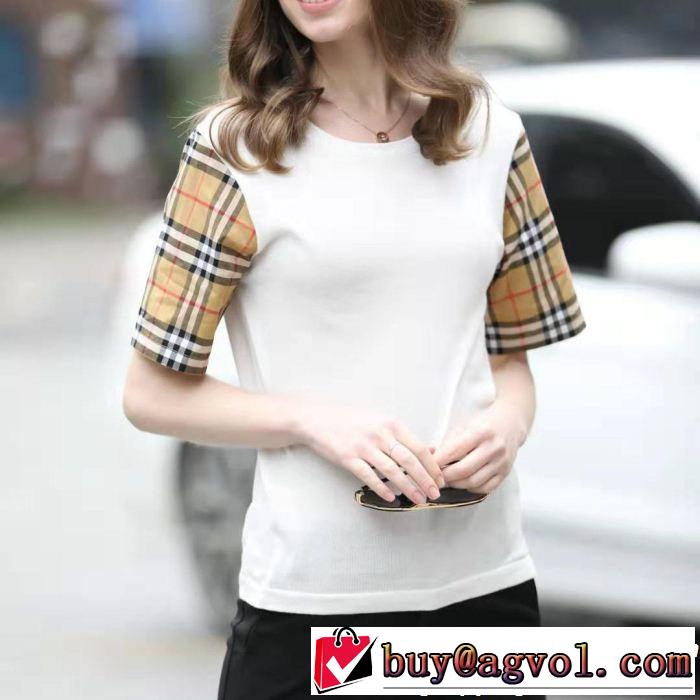 半袖Tシャツ 3色可選 定番のスタイル春夏限定 大人カジュアル夏ファッション2019 BURBERRY バーバリー
