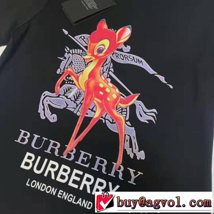 BURBERRY バーバリー 半袖Tシャツ 2色可選 2019SSのトレンド商品 夏おすすめ人気ブランドアイテム