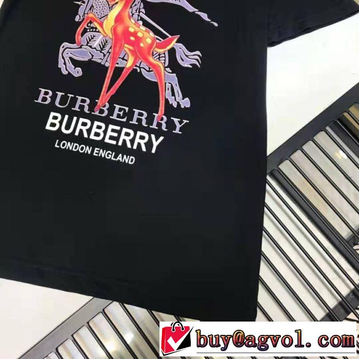 BURBERRY バーバリー 半袖Tシャツ 2色可選 2019SSのトレンド商品 夏おすすめ人気ブランドアイテム