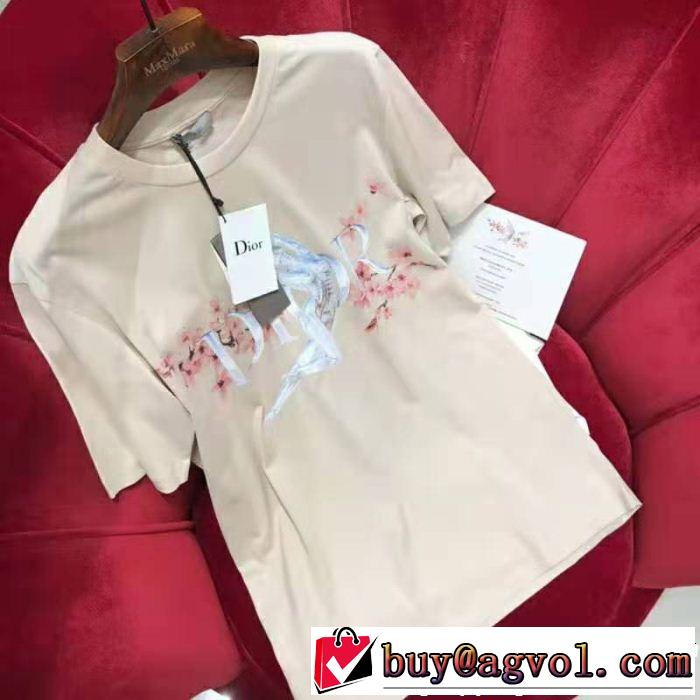 DIOR ディオール 半袖Tシャツ 2019春夏も引き続き人気セール まずは定番！人気アイテム