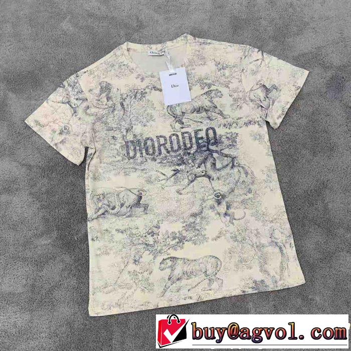 2019春夏トレンドアイテム 最も目立ったブランド新品 DIOR ディオール 半袖Tシャツ