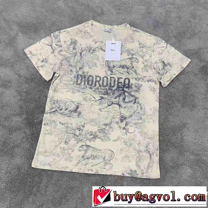 2019春夏トレンドアイテム 最も目立ったブランド新品 DIOR ディオール 半袖Tシャツ
