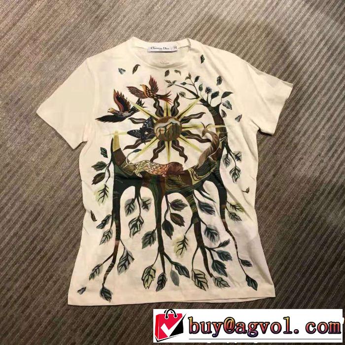 DIOR ディオール 半袖Tシャツ2019年春夏シーズンの人気 グッと大人っぽい印象に